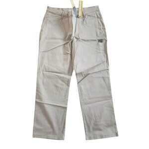 Lee Straight Leg Pant All Day Size Men's Size 14S Light Tan Relaxed Fit Cotton